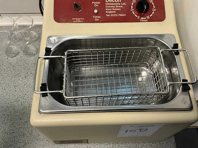 Decon fs minor ultrasoon reiniger - afbeelding 2 van  3