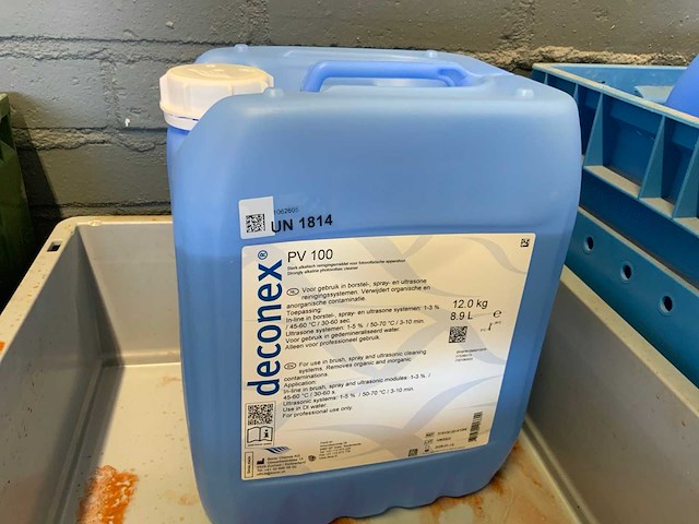 Deconex pv 100 / hpc 1202 reinigingsflacon (3x) - afbeelding 2 van  2