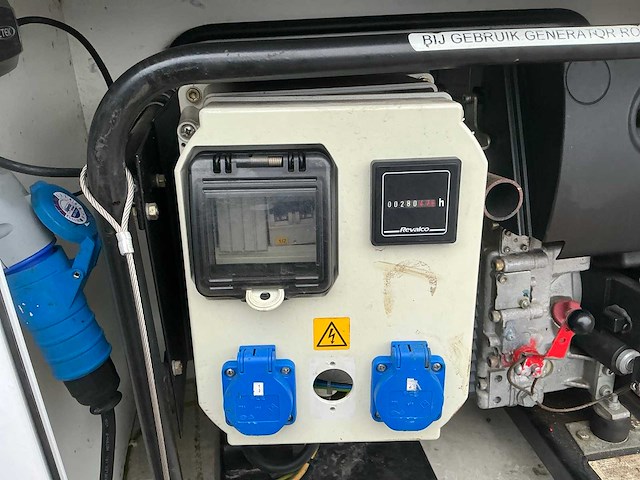 Decontaminatie-unit met hatz dieselaggregaat/generator - afbeelding 10 van  23