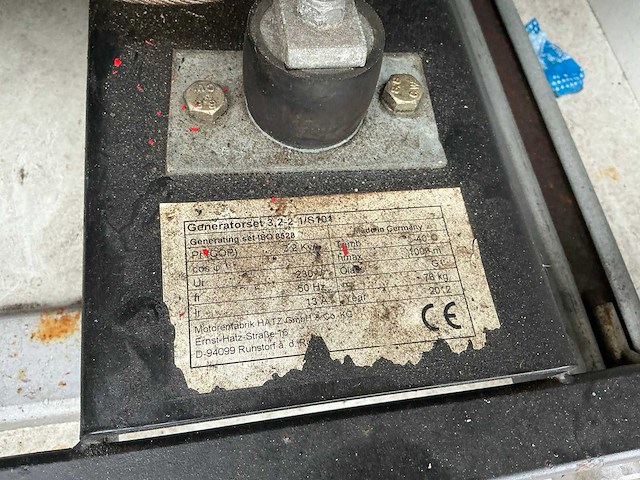 Decontaminatie-unit met hatz dieselaggregaat/generator - afbeelding 14 van  23