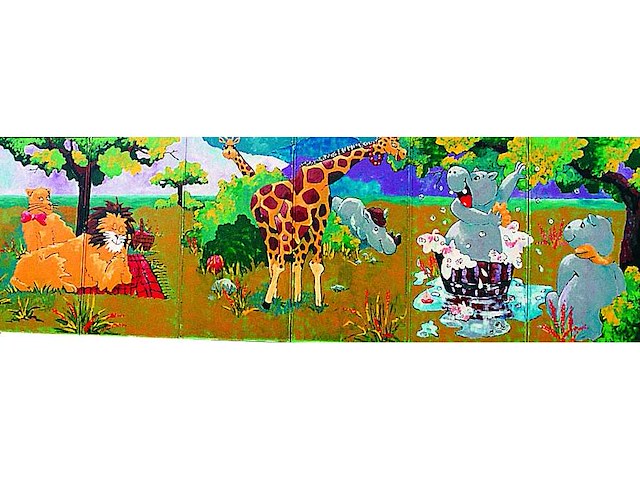 Decor: dierenbos - afbeelding 1 van  1