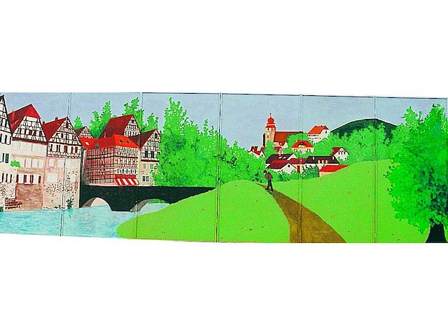 Decor: duits landschap - afbeelding 1 van  2