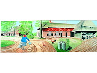 Decor: gevelboerderij - afbeelding 1 van  1