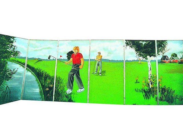 Decor: golf - afbeelding 1 van  2