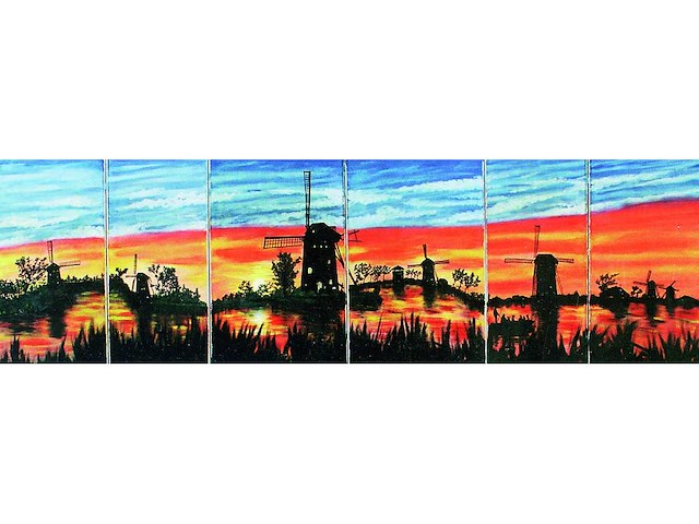 Decor: hollands molens - afbeelding 1 van  1