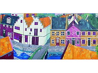 Decor: hollands straatje - afbeelding 1 van  2