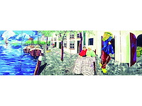 Decor: hollands visserplaats - afbeelding 1 van  1