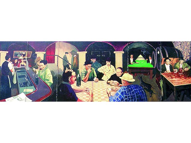 Decor: maffia - afbeelding 1 van  2