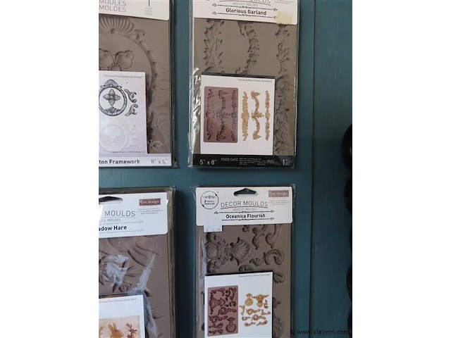 Decor moulds voor meubels en chocolade - afbeelding 4 van  4