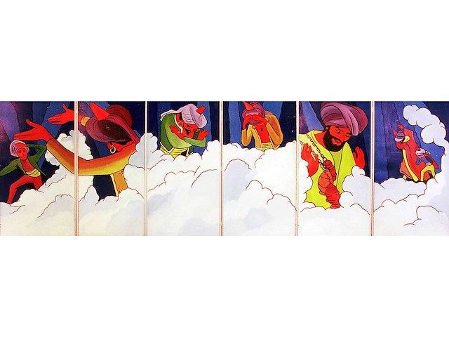 Decor: oosters waarzegster - afbeelding 1 van  2