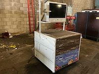 Decor opstelling/ kasten met lcd scherm en koeling - afbeelding 6 van  29