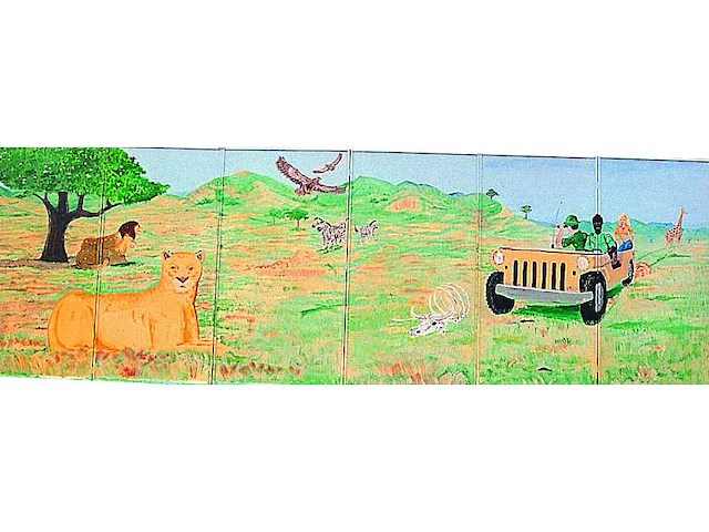 Decor: safari - afbeelding 1 van  2