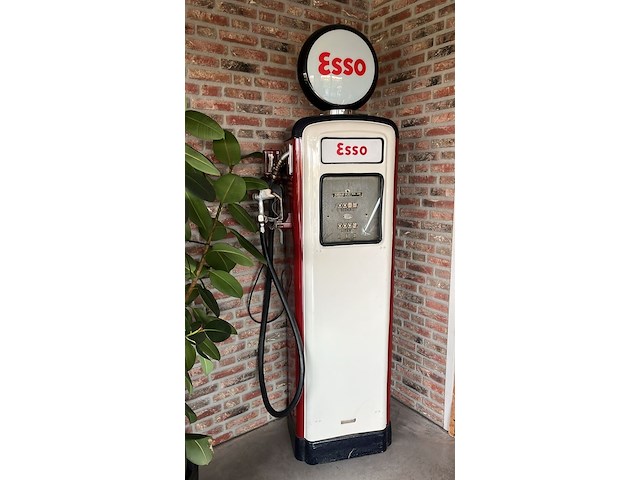 Decoratie benzinepomp esso - afbeelding 1 van  4