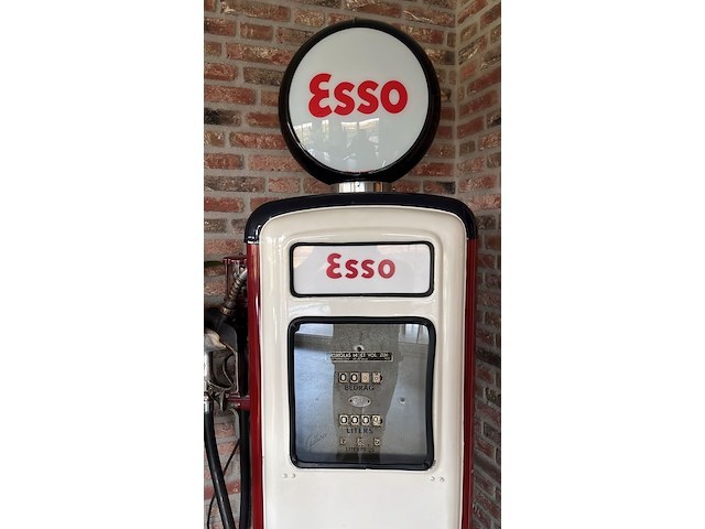 Decoratie benzinepomp esso - afbeelding 2 van  4