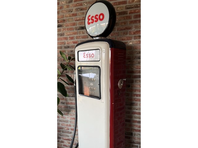 Decoratie benzinepomp esso - afbeelding 4 van  4