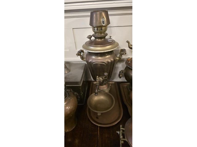 Decoratie, diversen in messing en/of koper - afbeelding 3 van  6