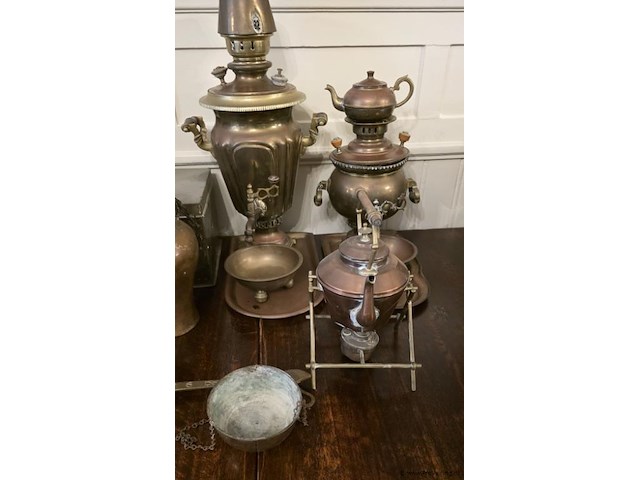 Decoratie, diversen in messing en/of koper - afbeelding 5 van  6