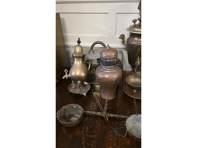 Decoratie, diversen in messing en/of koper - afbeelding 6 van  6