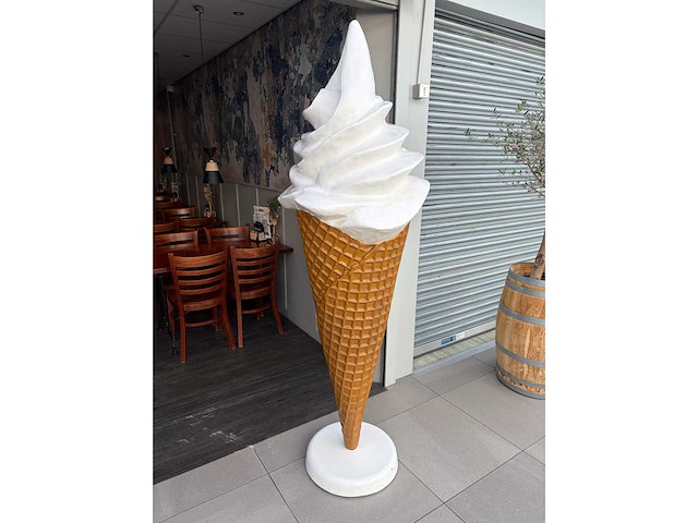 Decoratie ijshoorn - afbeelding 1 van  3