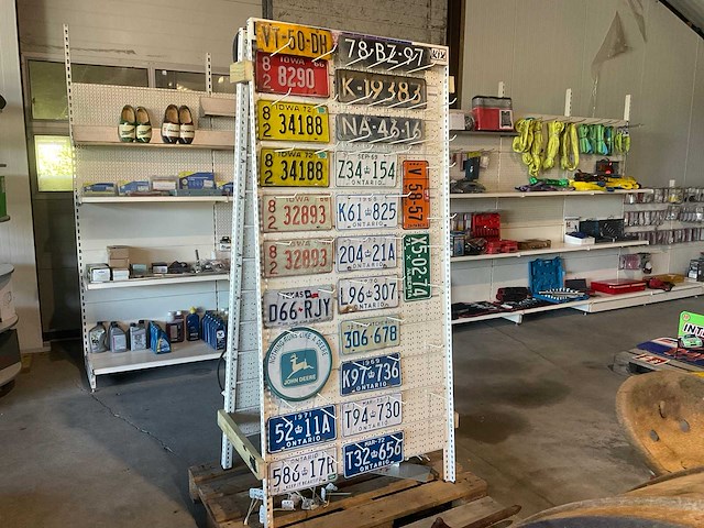 Decoratie kentekenplaten (27x) - afbeelding 1 van  6