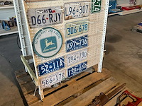 Decoratie kentekenplaten (27x) - afbeelding 2 van  6