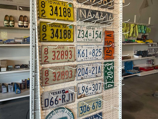 Decoratie kentekenplaten (27x) - afbeelding 3 van  6