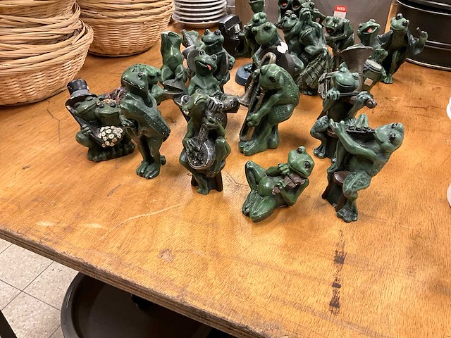 Decoratie kikkers (21x) - afbeelding 7 van  7