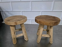 Decoratie kruk (14x) - afbeelding 2 van  4