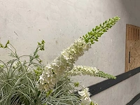 Decoratie kunst bloemstuk op zuil - afbeelding 5 van  5