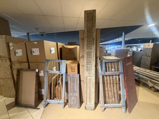 Decoratie louvre deuren 6 delen - afbeelding 4 van  7