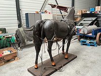 Decoratie paard met tuig - afbeelding 4 van  8