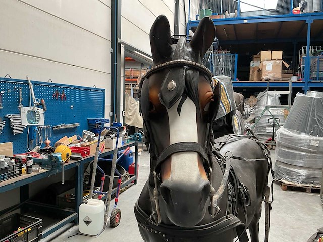 Decoratie paard met tuig - afbeelding 6 van  8