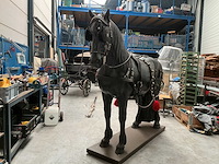 Decoratie paard met tuig - afbeelding 1 van  9