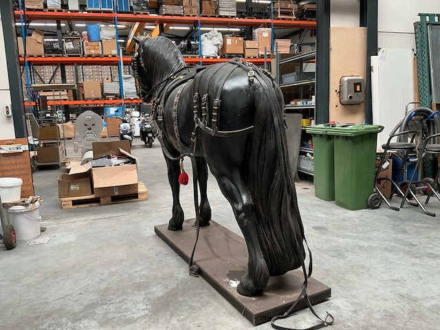 Decoratie paard met tuig - afbeelding 4 van  9