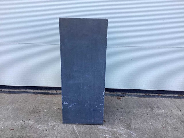 Decoratie pilaar/ plantenzuil met lood - afbeelding 1 van  4