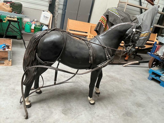 Decoratie pony met tuig - afbeelding 3 van  5