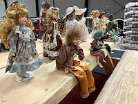 Decoratie poppen (18x) - afbeelding 7 van  9