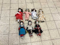 Decoratie poppen (7x) - afbeelding 1 van  3