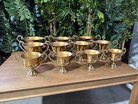 Decoratie schalen (11x) - afbeelding 1 van  3