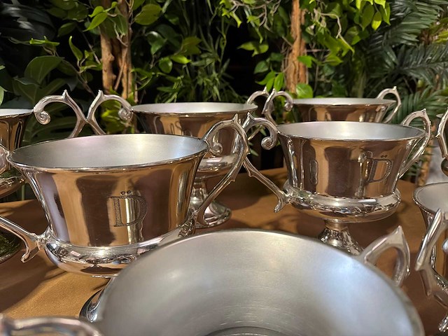 Decoratie schalen (11x) - afbeelding 3 van  3