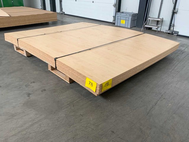 Decoratie spaanplaat 2650x2100x10mm (13x) - afbeelding 2 van  6