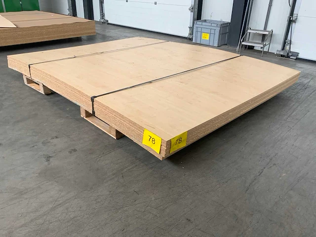 Decoratie spaanplaat 2650x2100x10mm (13x) - afbeelding 2 van  6