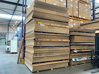 Decoratie spaanplaat ca. 22m3