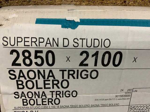 Decoratie spaanplaat ca. 22m3 - afbeelding 3 van  17