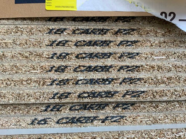 Decoratie spaanplaat ca. 26m3 - afbeelding 14 van  14