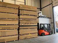 Decoratie spaanplaat ca. 28m3