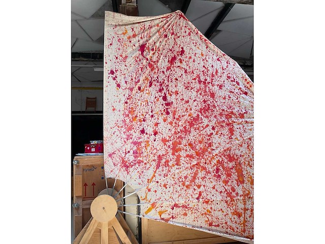 Decoratie “splatter art” - afbeelding 3 van  8