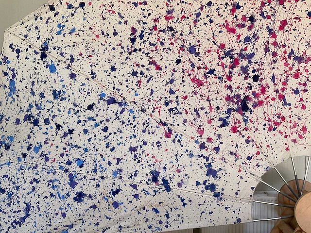 Decoratie “splatter art” - afbeelding 4 van  6
