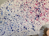 Decoratie “splatter art” - afbeelding 4 van  6