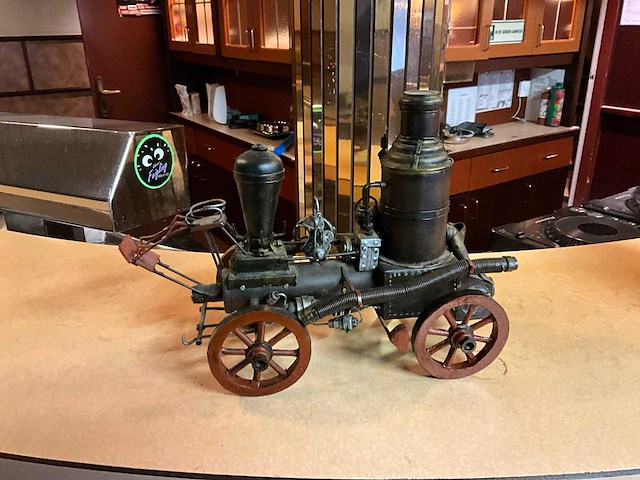 Decoratie stoomlocomotief - afbeelding 1 van  5